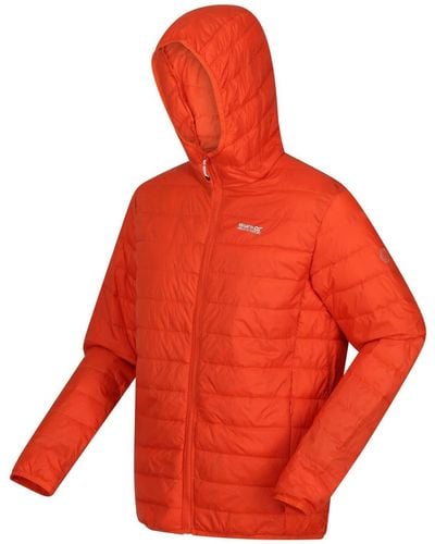 Regatta S Hooded Hillpack Insulated Jacket - Red