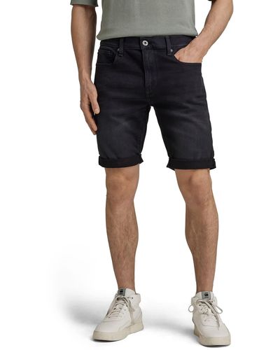 G-Star RAW Shorts 3301 Slim,zwart - Blauw