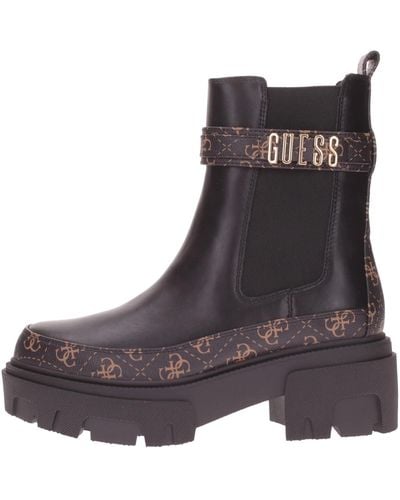 Guess Shoes > boots > lace-up boots - Noir