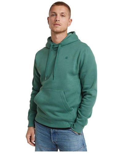 G-Star RAW Premium Core Hooded Sweatshirt - Green