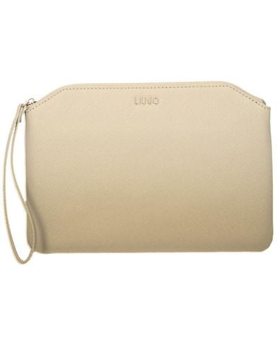 Liu Jo LIU JO Elegante e versatile borsa pochette con dettagli color oro chiusa con zip. 27x18x2cm. Non definito 00529 GOLD - Neutro