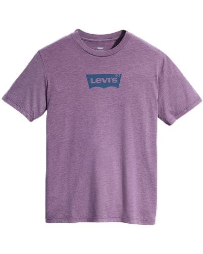 Levi's Graphic Crewneck Tee Purples - Paars