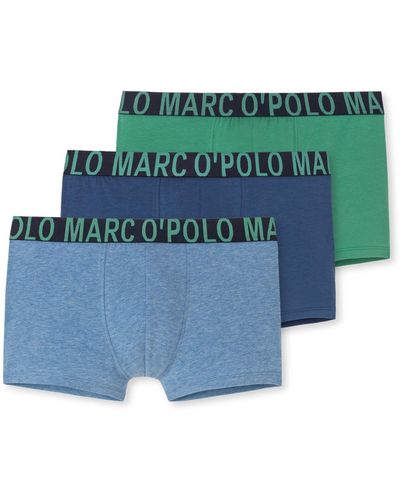 Marc O' Polo Body & Beach Retroshorts Multipack M-Shorts 3-Pack - Grün