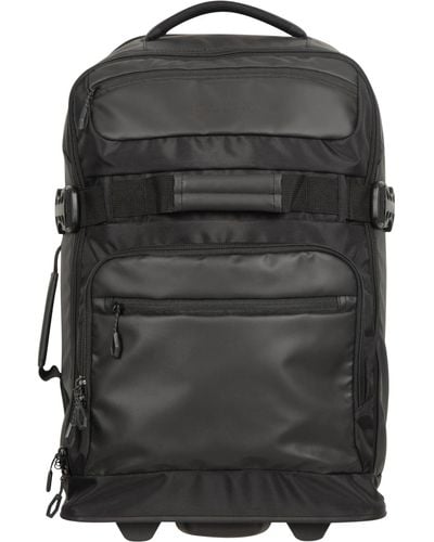Mountain Warehouse Cabin Friendly 35l Capacity Daypack With Lockable Zips & Lots Of Pockets - All Season - Black