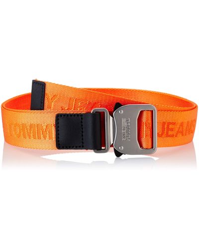 Tommy Hilfiger Fast Release Clip Belt - Orange