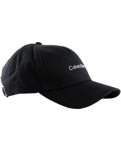 Calvin Klein Casquette Ck Must Tpu Logo Casquette De Baseball - Noir
