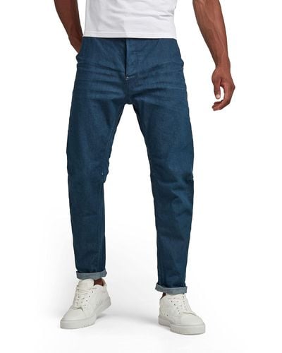G-Star RAW Grip Relaxed Tapered Jeans - Blue