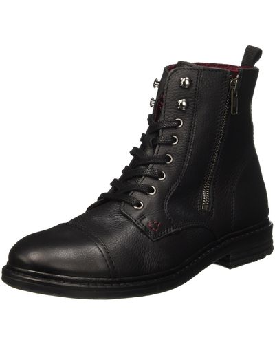 Guess Jeremy5, Scarpe a Collo Alto Uomo - Nero