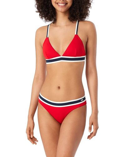 Schiesser Triangle Bikini-Set - Rot