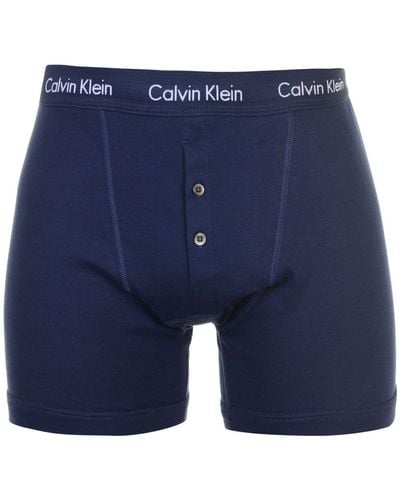 Calvin Klein Boxer corti - Blu