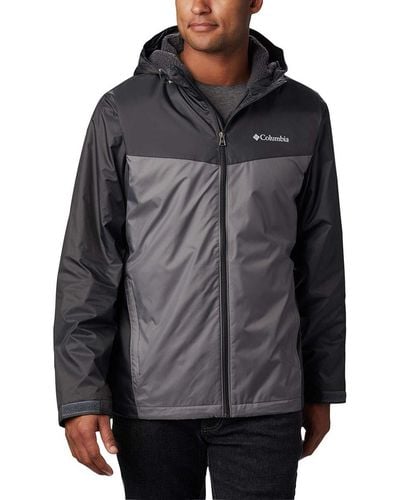 Columbia Glennaker Sherpa Lined Jacket Regenjacke - Grau