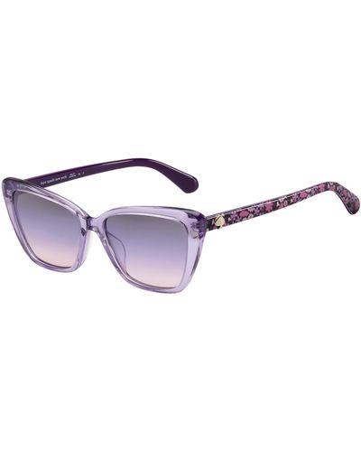 Kate Spade Lucca/g/s Cat Eye Sunglasses - Purple