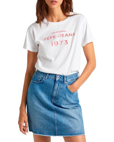 Pepe Jeans Harbor T-Shirt - Weiß