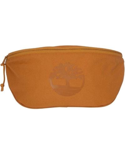 Timberland Bum Bag With Logo - Brown