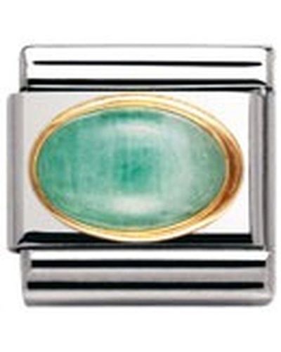 Nomination Composable Classic Semi Precious Stone Oval Made Of Emerald - Multicolour