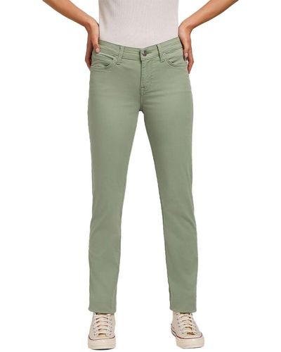 Lee Jeans Marion Straight Pants - Grün