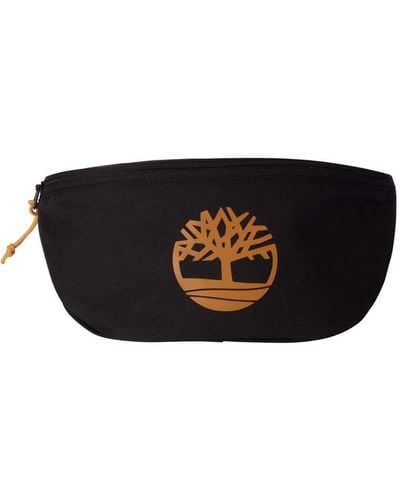 Timberland Bum Bag With Logo - Black