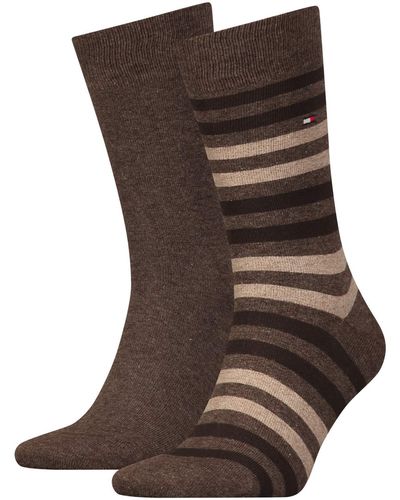 Tommy Hilfiger Clssc Sock 472001001 Calcetines - Marrón
