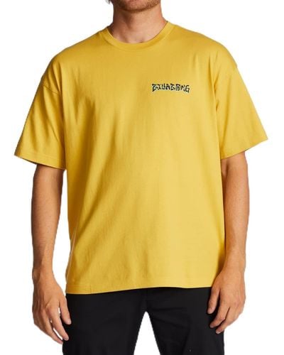 Billabong T-Shirt for - T-Shirt - Männer - XL - Gelb