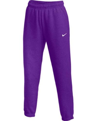 Nike Pantalon de jogging en polaire Club pour femme - Violet