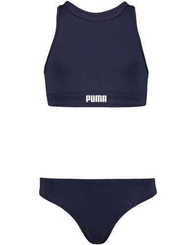 PUMA Racerback Bikini Set - Azul