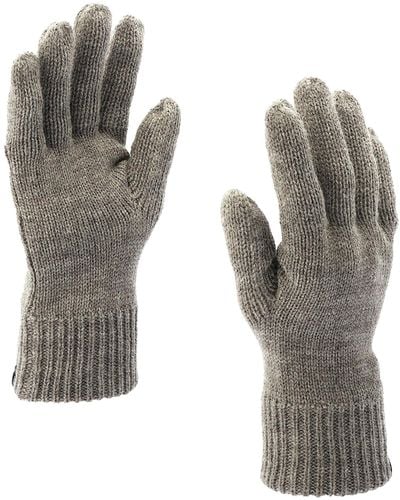 Tommy Hilfiger Split Stitch Flag Gloves - Grey