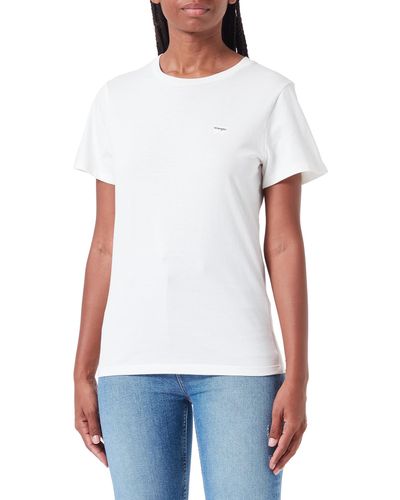 Wrangler Slim T-shirt - White