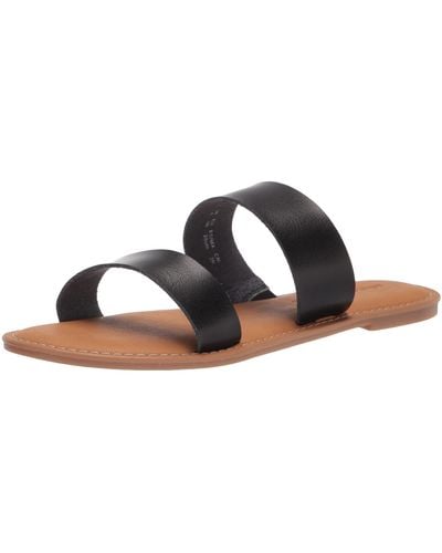 Amazon Essentials H Band Flat Sandal - Noir