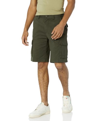 Amazon Essentials Pantalón corto cargo de corte clásico - Verde