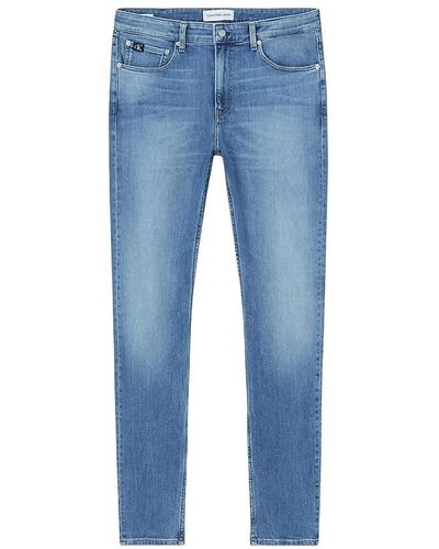 Calvin Klein Jeans Cono Sottile Jeans - Blu