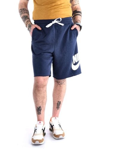 Nike Club Aluminium Hbr Ft Shorts XL - Blu