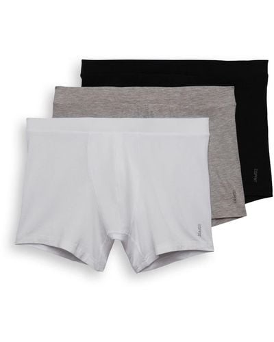 Esprit Multipack -Shorts mit langem Bein aus Baumwollmix - Grau