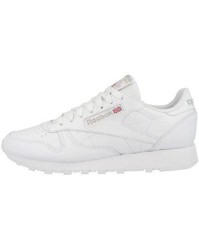 Reebok Classic Leather Trainers - White