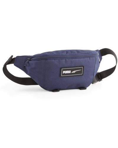 PUMA Deck Taille Tasche Bauchtasche für Fitness und Training - Blau