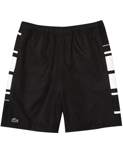 Lacoste Sport Gh0876 Cargo Shorts - Black
