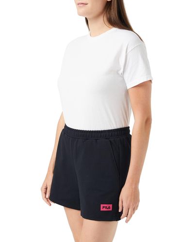 Fila BANAZ High Waist Shorts - Blanc