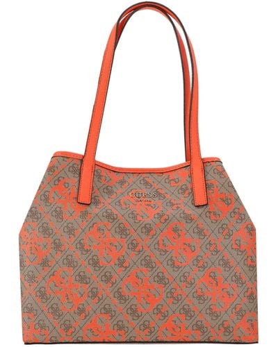 Guess Vikky Tote Bag - Red