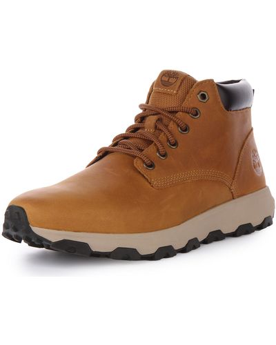 Timberland Mid Lace UP Sneaker - Marrón