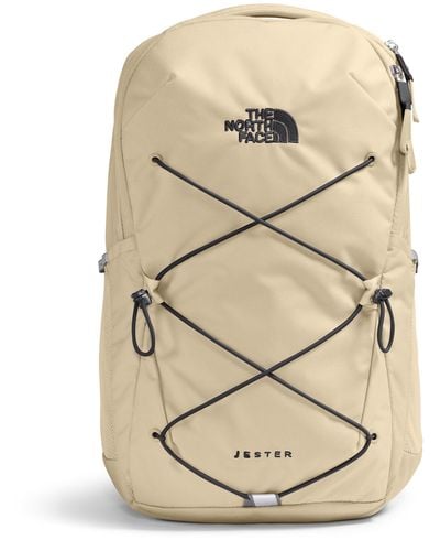 The North Face Jester Backpack Gravel/tnf Black One Size - Natural