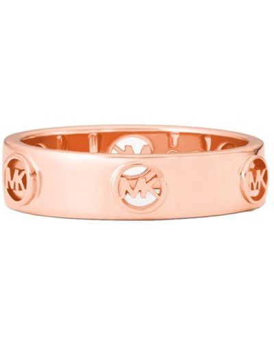 Michael Kors PREMIUM Ring ROSE GOLD Ton Sterlingsilber mit Blau für MKC1550AA791;6 - Pink