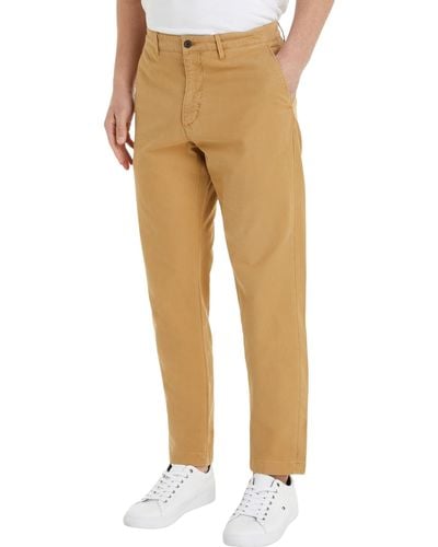 Tommy Hilfiger Chino Chelsea Gabardine Gmd Woven Trousers - Multicolour