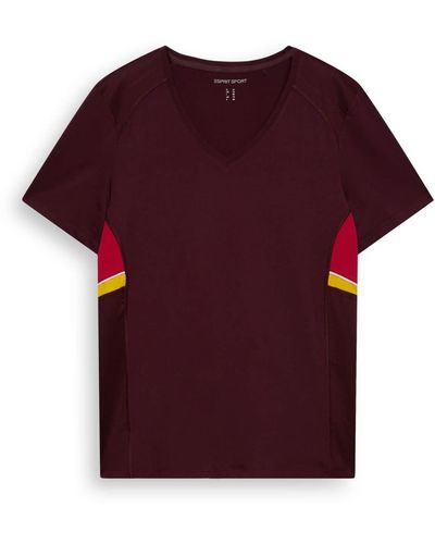 Esprit RCS BS Curvy Camiseta para Senderismo - Rojo