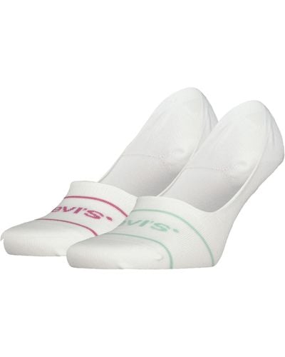 Levi's Footie Socks - White