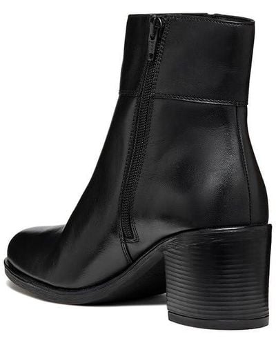 Geox D New Asheel C Ankle Boot - Black