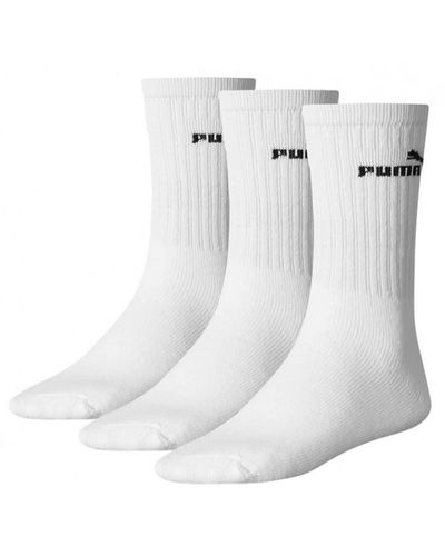 PUMA Sports sock 6-pack - Taille 43-46 - Couleur - Blanc