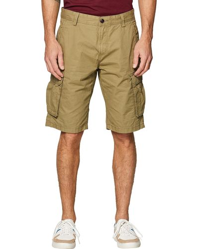 Esprit Hombre Classic Cargo Shorts Pantalones cortos - Neutro
