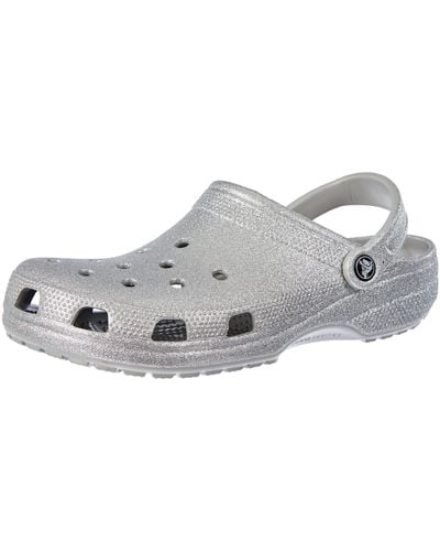 Crocs™ Classic Glitter Clog - Grigio