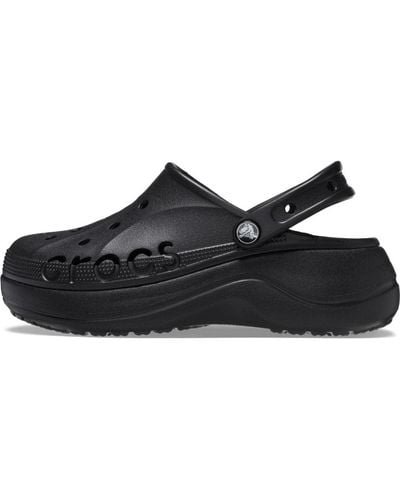 Crocs™ Baya Platform Flip - Negro