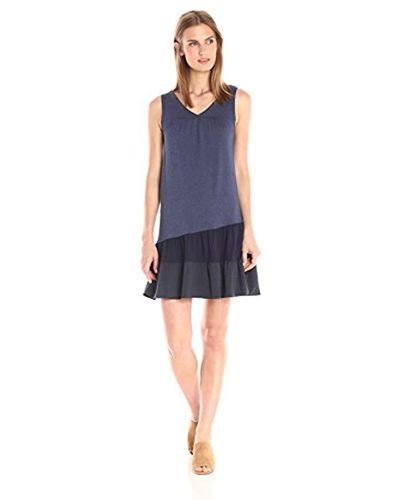 Only Hearts Picnic Club Patchwork Tank Dress - Blue