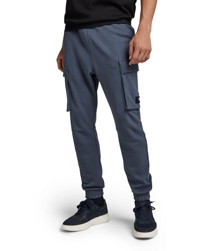 G-Star RAW Cargo Pocket Sweat Pants - Blu